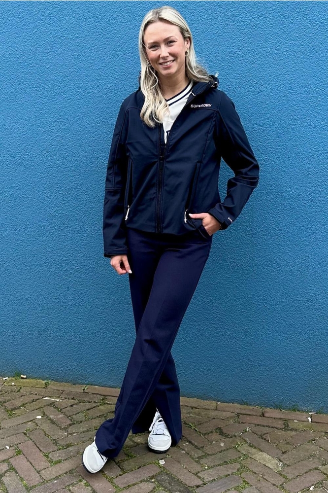 HOODED SOFTSHELL JACKET W5011713A ECLIPSE NAVY