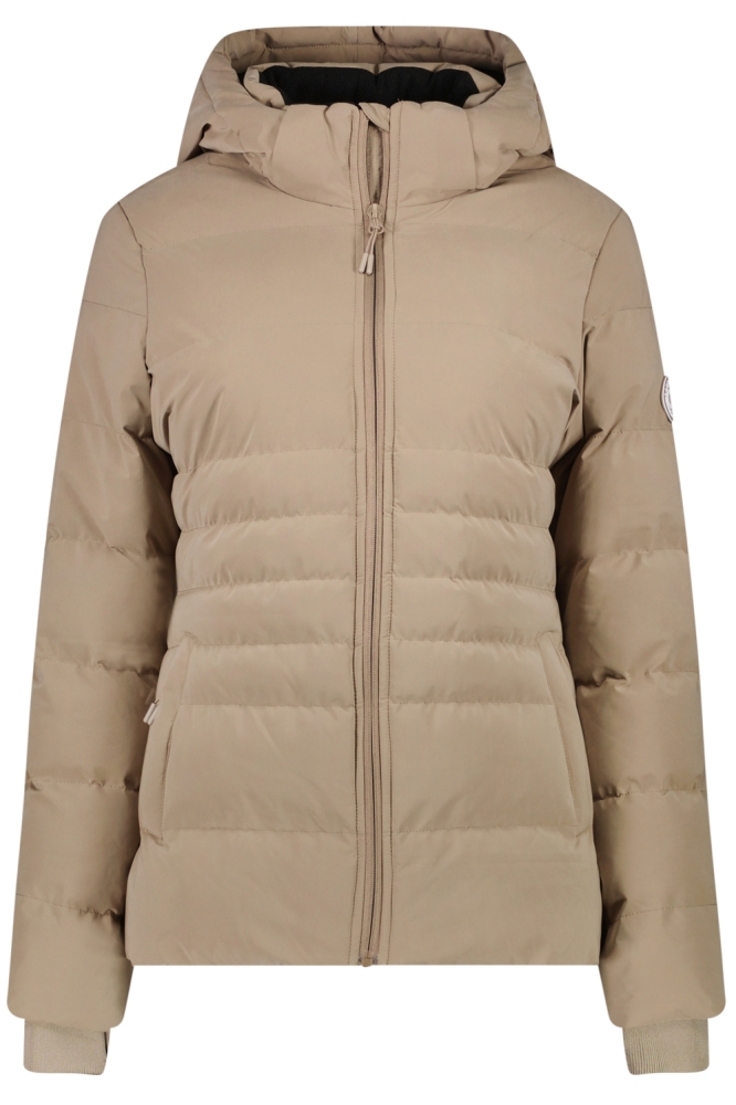Cars beige dames jas | Vooraanzicht