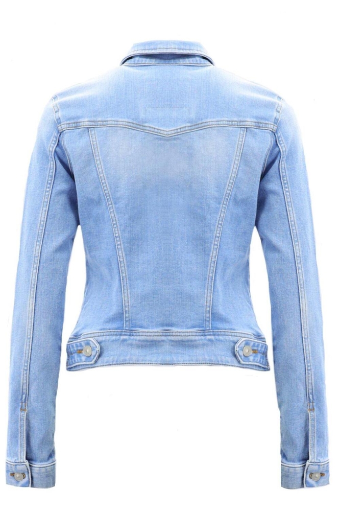 LTB blauwe dames jas | Achteraanzicht