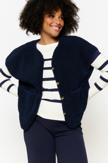 LolaLiza Vest V TEDIDROP1E 09001456 2723 NAVY BASIC