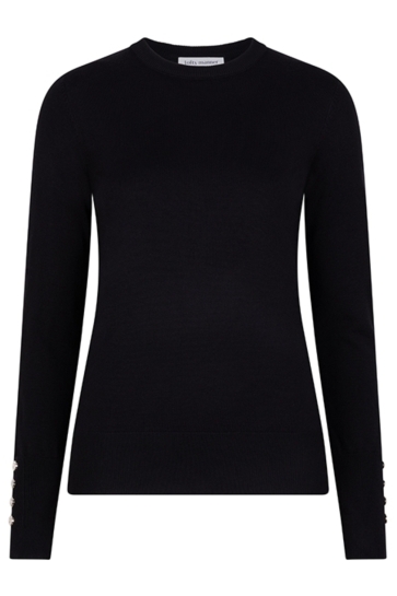 Lofty Manner Trui SWEATER JANA QH15 1 KW 600 Black