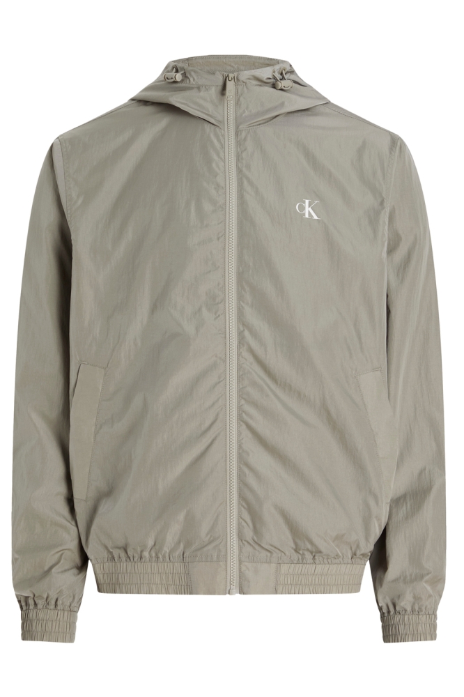 Calvin Klein groene heren jas | Vooraanzicht