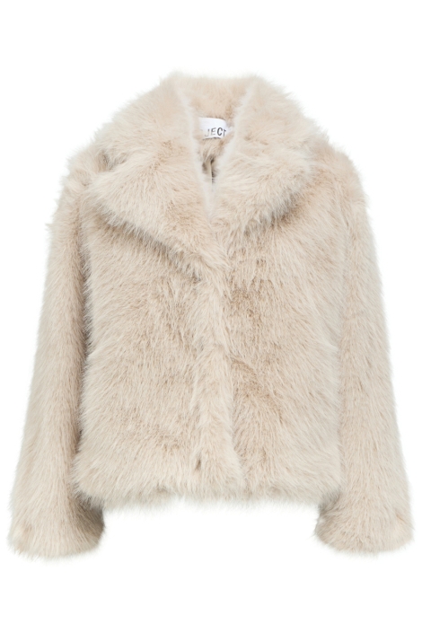 Object beige dames jas | Vooraanzicht