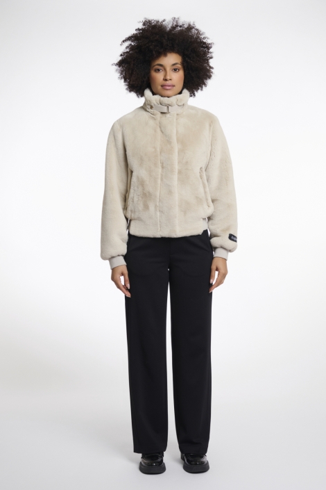 Rino & Pelle beige dames jas | Model