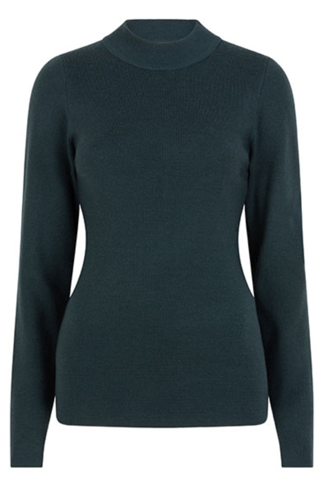 Lofty Manner groene dames trui | Vooraanzicht