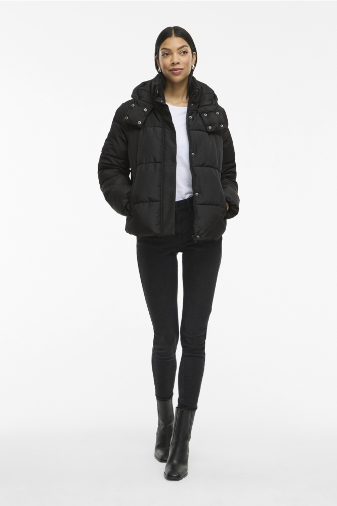 Vila zwarte dames jas | Model