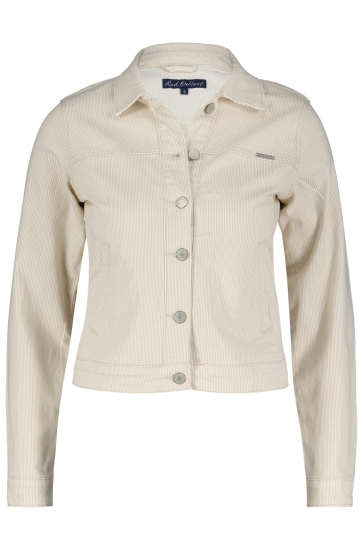 Red Button Jas SHELLY JKT DENIM STRIPE SRB4570 SAND