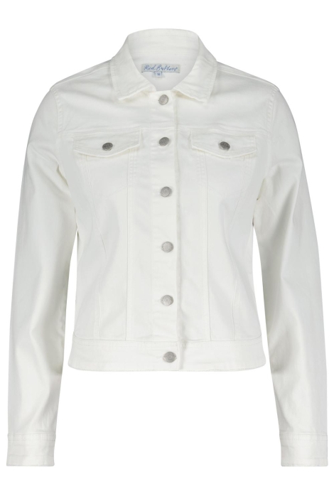 Red Button witte dames jas | Vooraanzicht