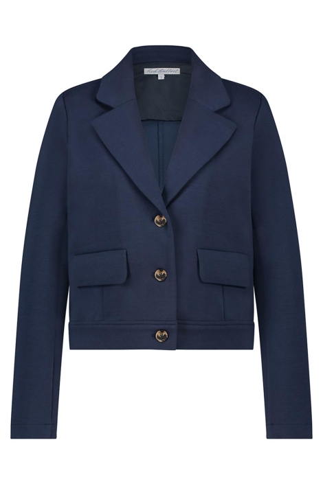 Red Button blauwe dames blazer | Vooraanzicht