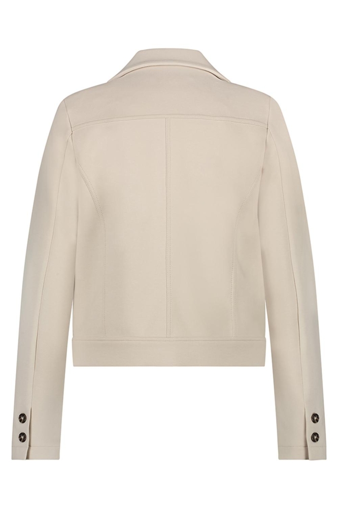 Red Button beige dames blazer | Achteraanzicht