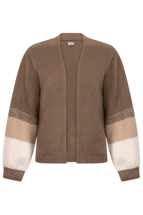 Zoso camel dames vest | Vooraanzicht