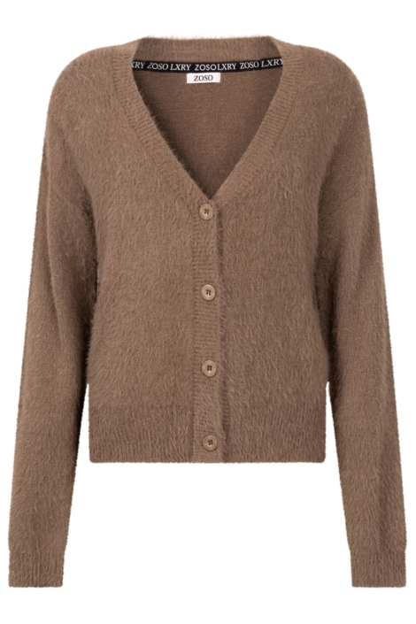 Zoso camel dames vest | Vooraanzicht