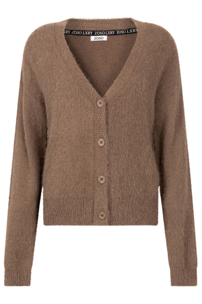 Zoso camel dames vest | Vooraanzicht
