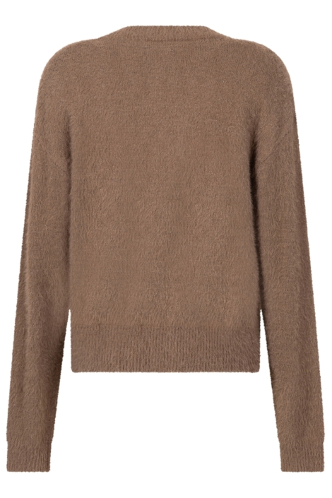 Zoso camel dames vest | Achteraanzicht
