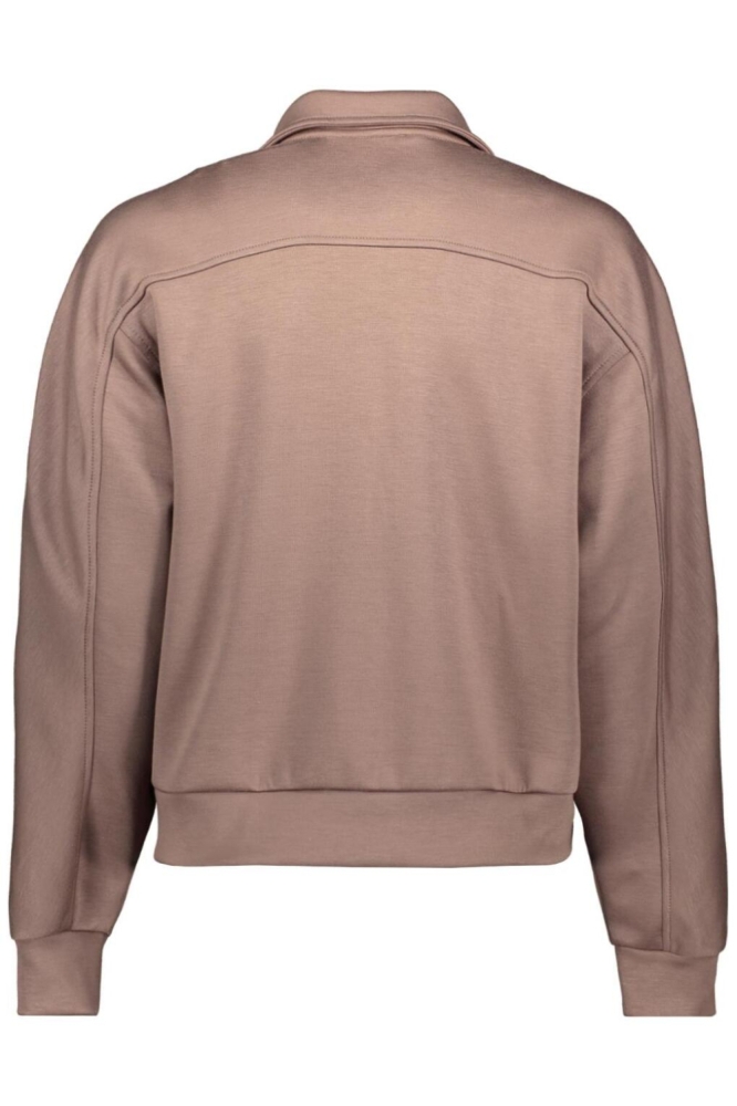 Zoso bruine dames vest | Achteraanzicht