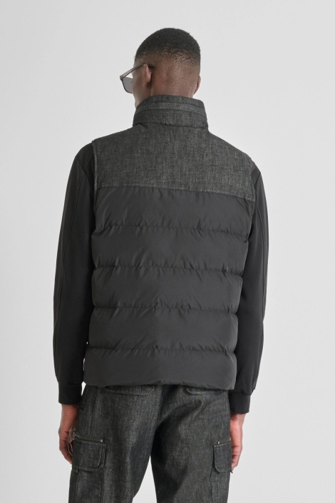 Antony Morato zwarte heren jas | Model achteraanzicht