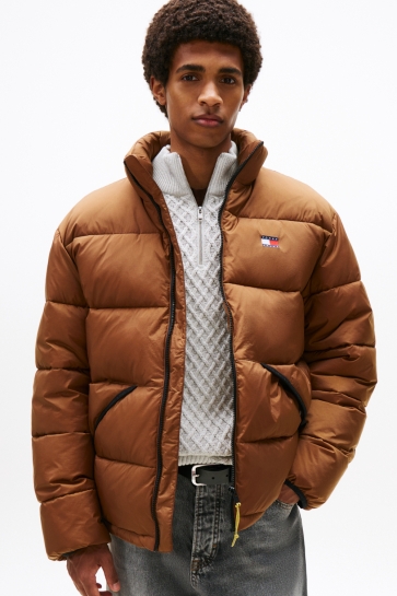 Tommy Jeans Jas TJM VAIL PUFFER EXT DM0DM22040 GVP PECAN NUT