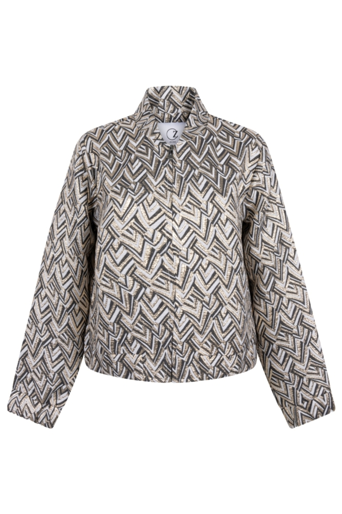 Zoso multi color dames jas | Achteraanzicht