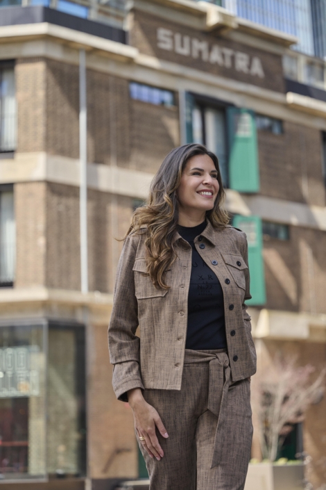 Zoso camel dames blazer | Sfeerbeeld, In situatie