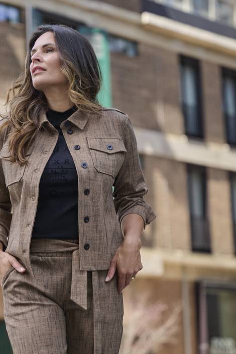 Zoso camel dames blazer | Sfeerbeeld, In situatie