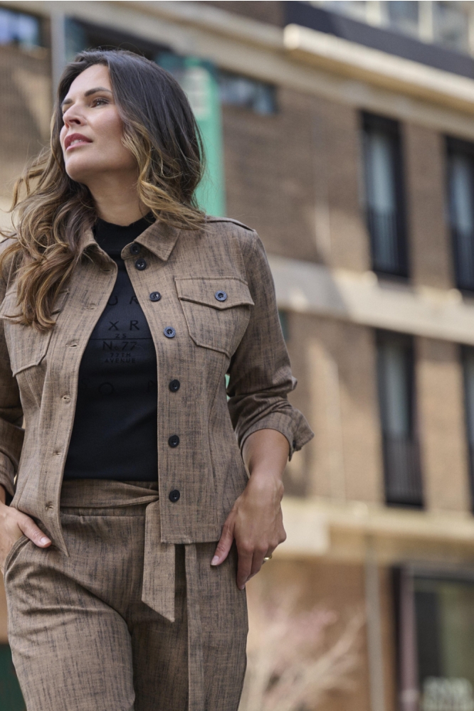 Zoso camel dames blazer | Sfeerbeeld, In situatie