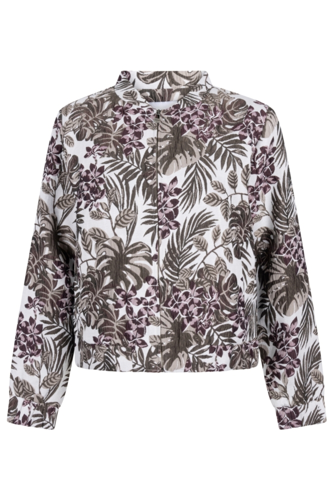 Zoso multi color dames jas | Achteraanzicht