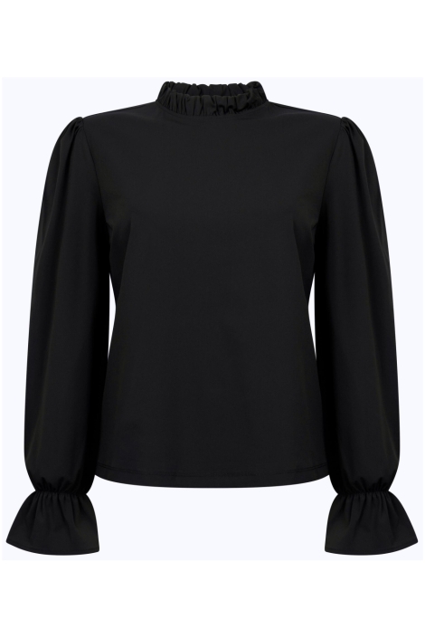 Zoso zwarte dames t-shirt | Vooraanzicht