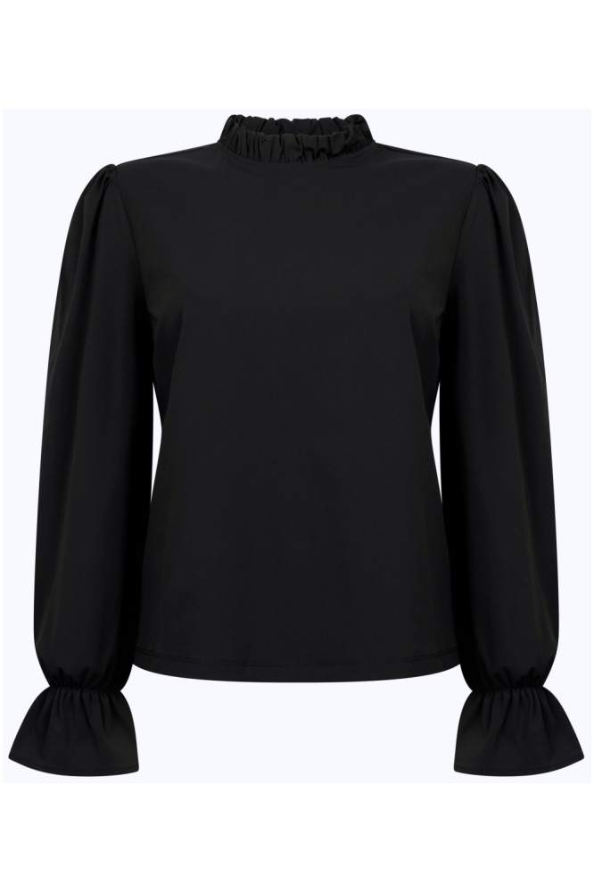 Zoso zwarte dames t-shirt | Vooraanzicht