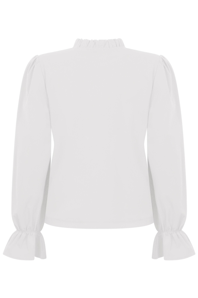 Zoso witte dames t-shirt | Achteraanzicht