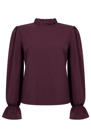 Zoso T-shirt JEYDA 255 0078 BORDEAUX