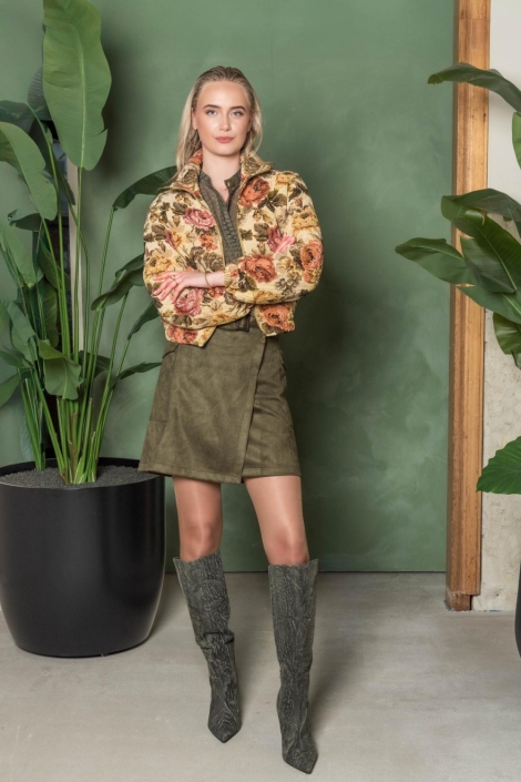 I-coni-K multi color dames jas | Model