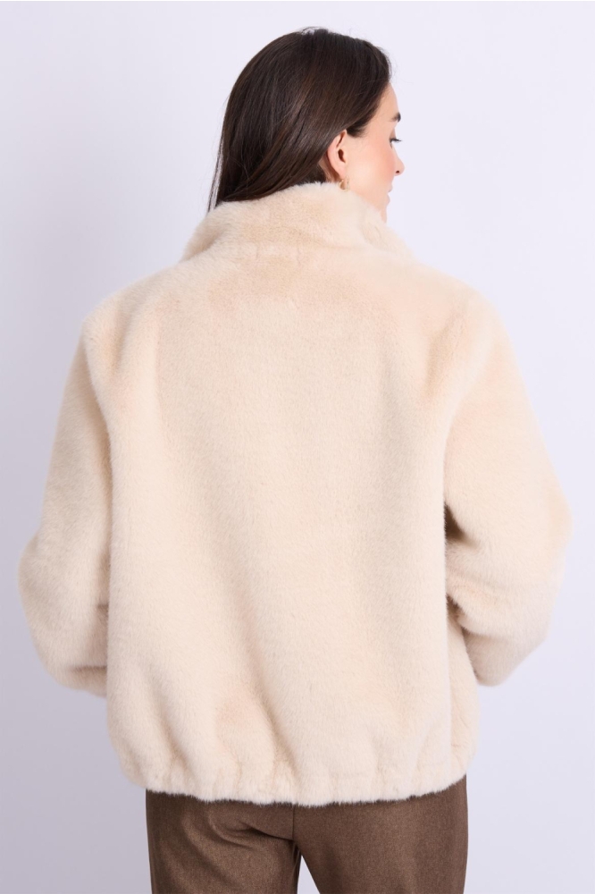 C&S The Label dames jas | Model achteraanzicht