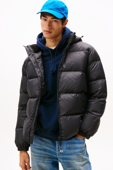 Tommy Jeans Jas TJM ESSENTIAL DOWN JACKET EXT DM0DM19786 BDS BLACK