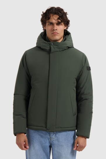 Pure Path ACTIVE FLEX PARKA 25030409 16 DARK GREEN