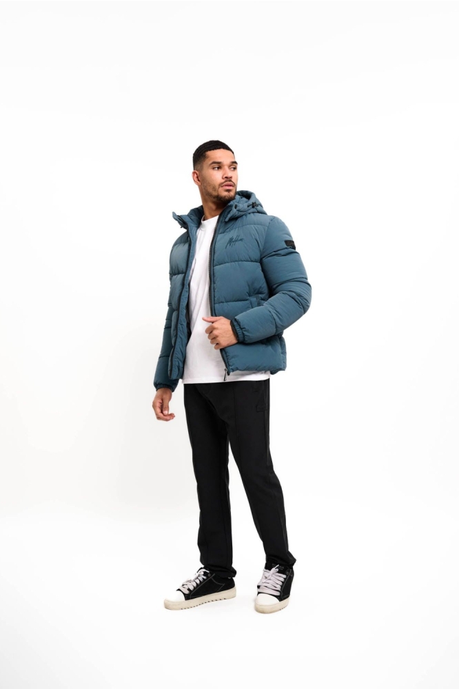 Malelions blauwe heren jas | Model