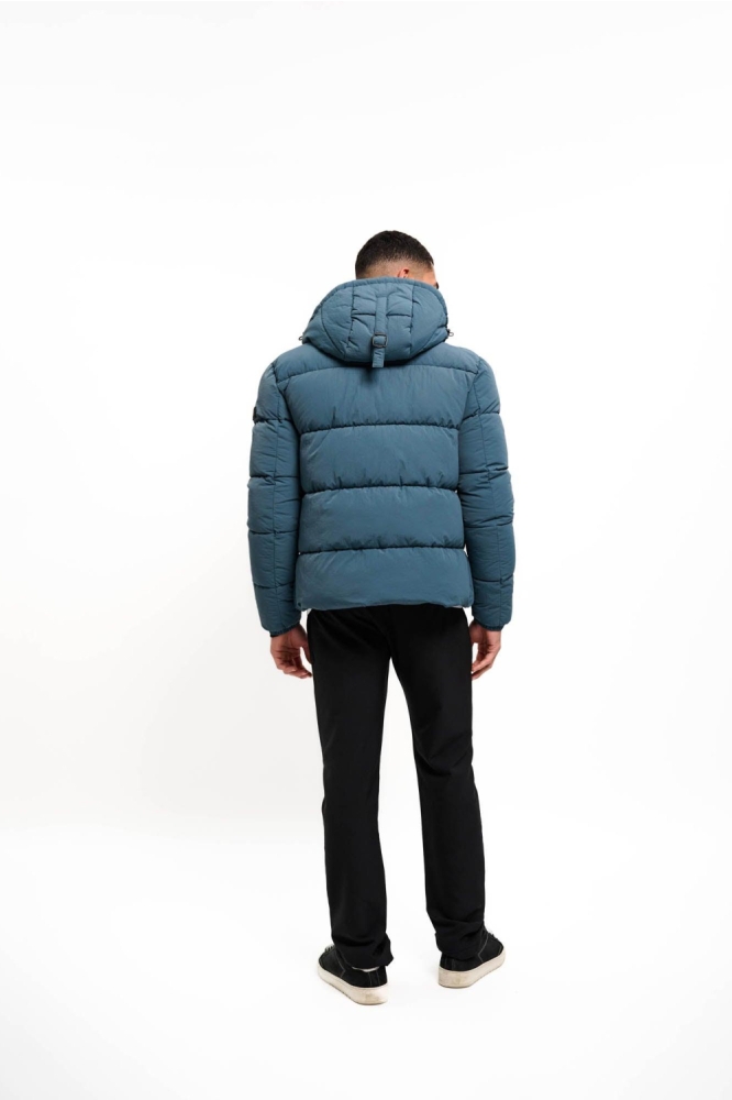 Malelions blauwe heren jas | Model