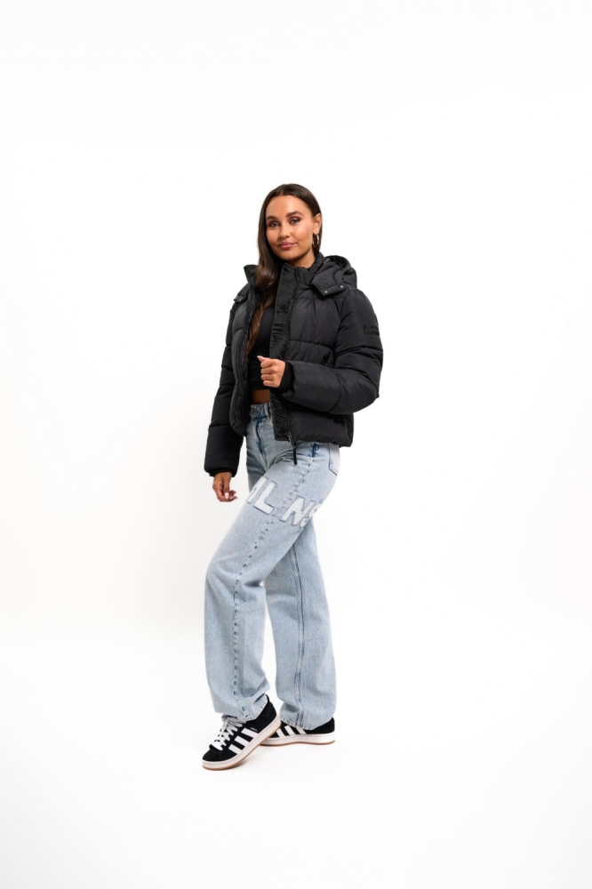 Malelions zwarte dames jas | Model