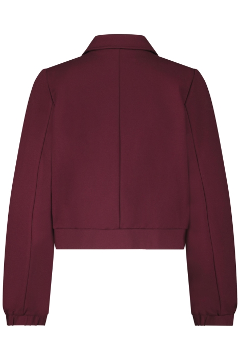 Red Button bordeaux dames jas | Achteraanzicht