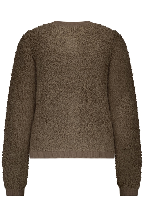 Red Button bruine dames vest | Achteraanzicht