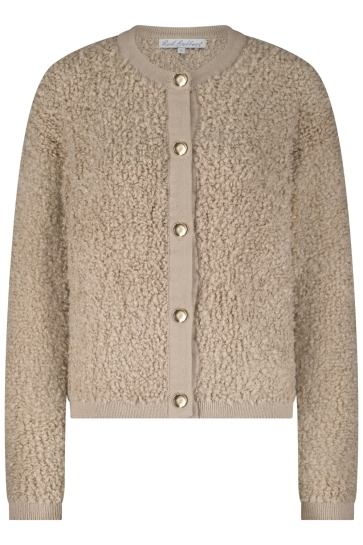 Red Button JACKET KNIT BOUCLE SRB4702 LATTE