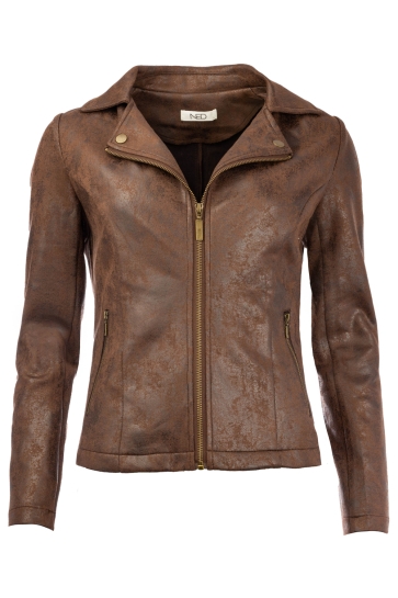 NED Jas YANSEL LS RMJ COATED SUEDINE 25W1 U262 01 683 dark brown