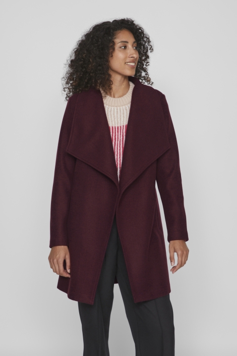 Vila bordeaux dames jas | Model