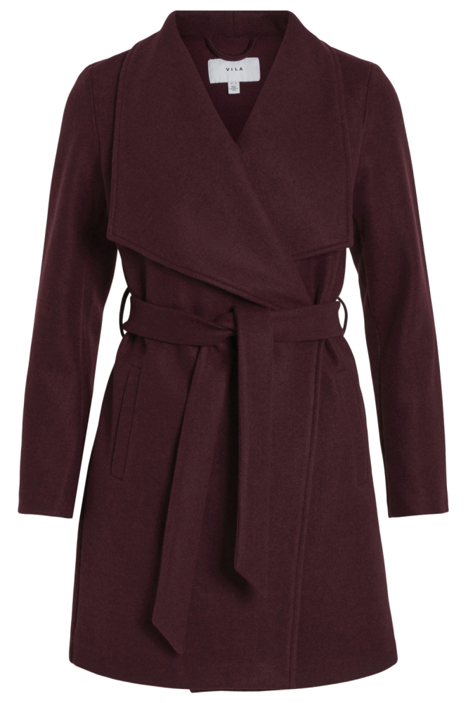 Vila bordeaux dames jas | Vooraanzicht