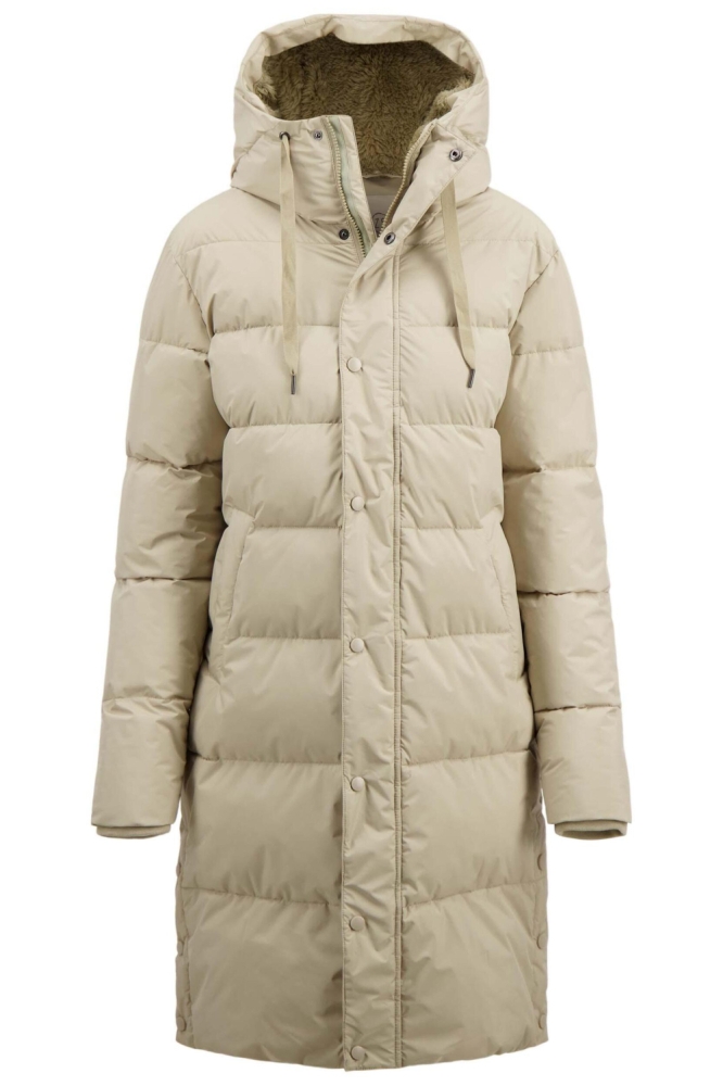 Zusss beige dames jas | Vooraanzicht
