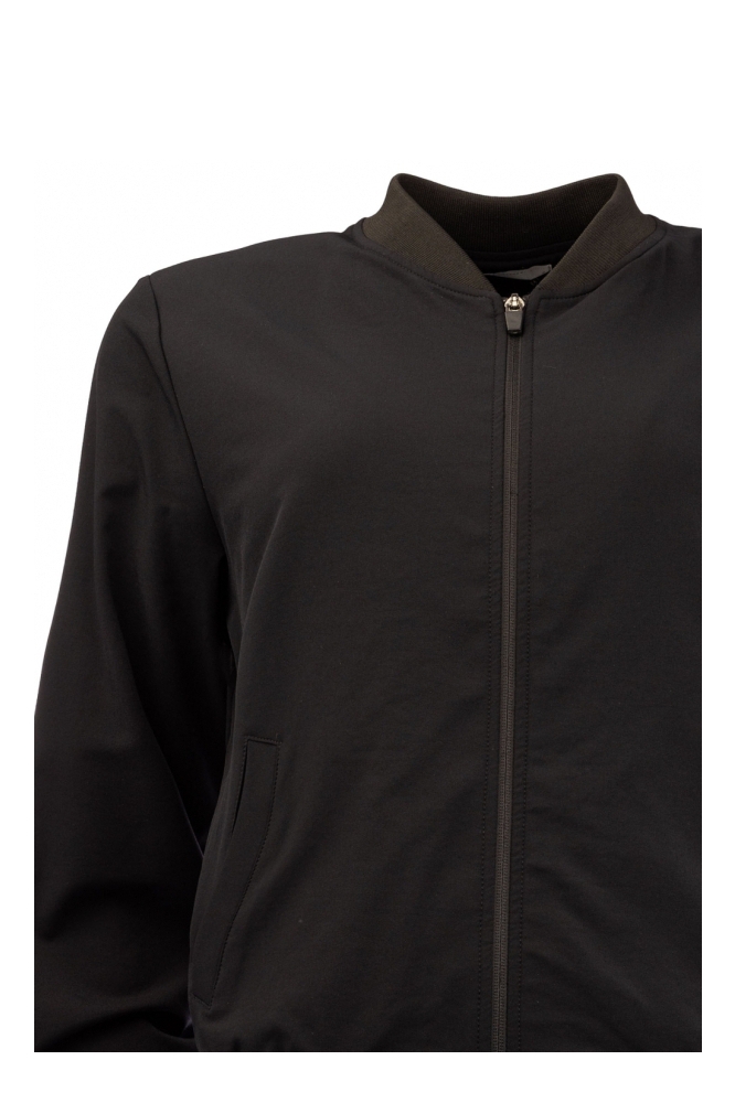 TQ Amsterdam zwarte dames jas | Close up