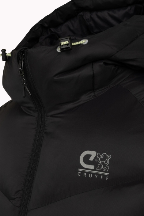 Cruyff zwarte heren jas | Kleurstaal