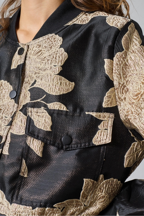 SisterS point zwarte dames blazer | Close up