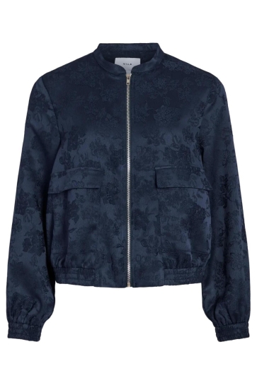 Vila VIFIBIA L/S BOMBER JACKET /LC 14114541 Navy Blazer