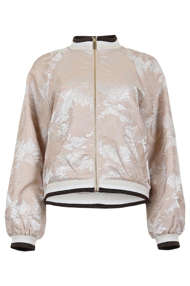 Maicazz beige dames jas | Vooraanzicht