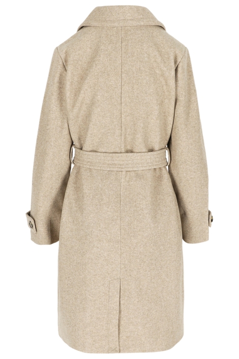 LolaLiza beige dames jas | Achteraanzicht